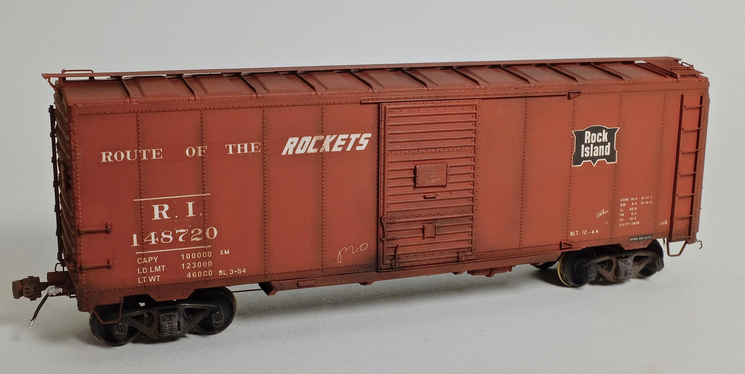 MK106 – Rock Island 1937 AAR Modified Boxcar – Duryea Z26